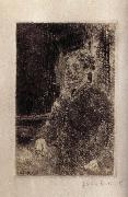 James Ensor My Portrait Skeletonnized Germany oil painting artist